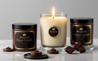 Ароматическая свеча «Бельгийский шоколад»